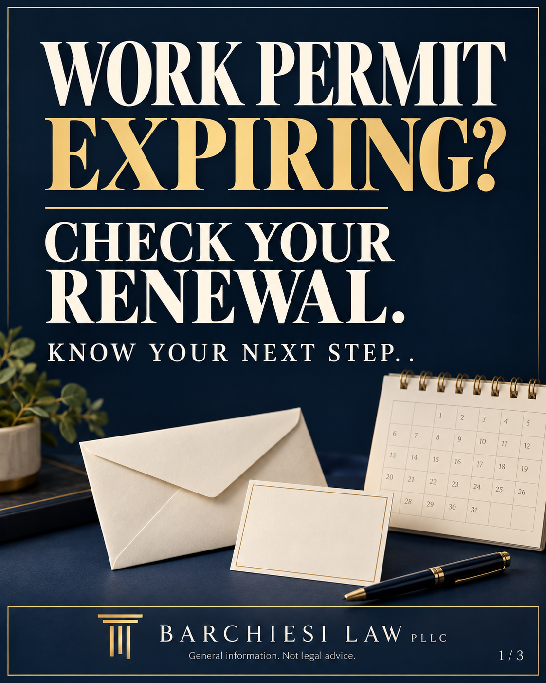Work permit expiring? Check your renewal and know your next step.