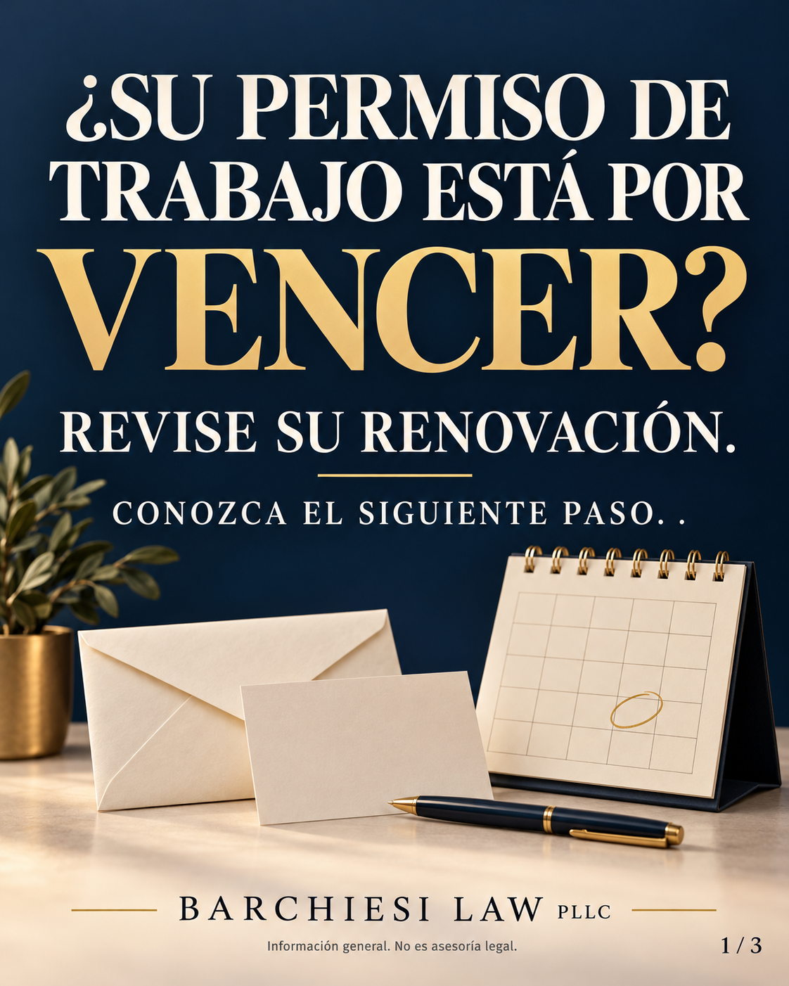 ¿Su permiso de trabajo está por vencer? Revise su renovación y conozca el siguiente paso.