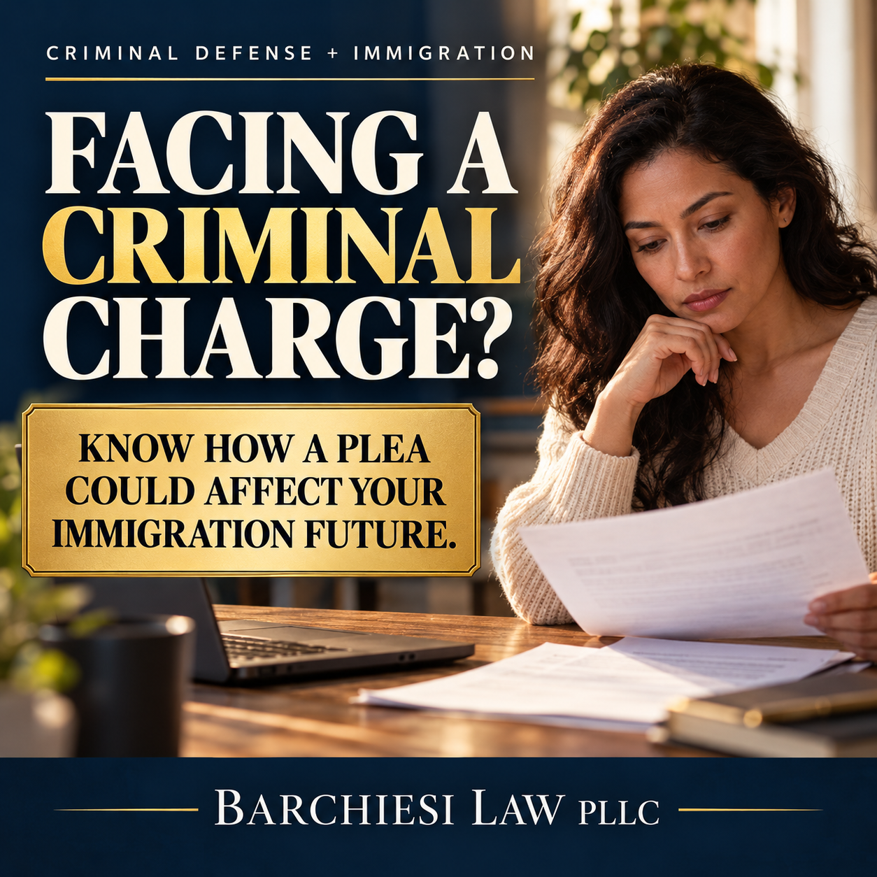 Before accepting a plea, review both the criminal case and potential immigration consequences.